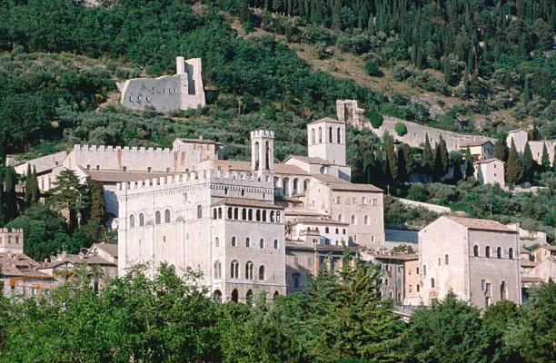 Apartamento La Dimora Di Pietra Gubbio Exterior foto